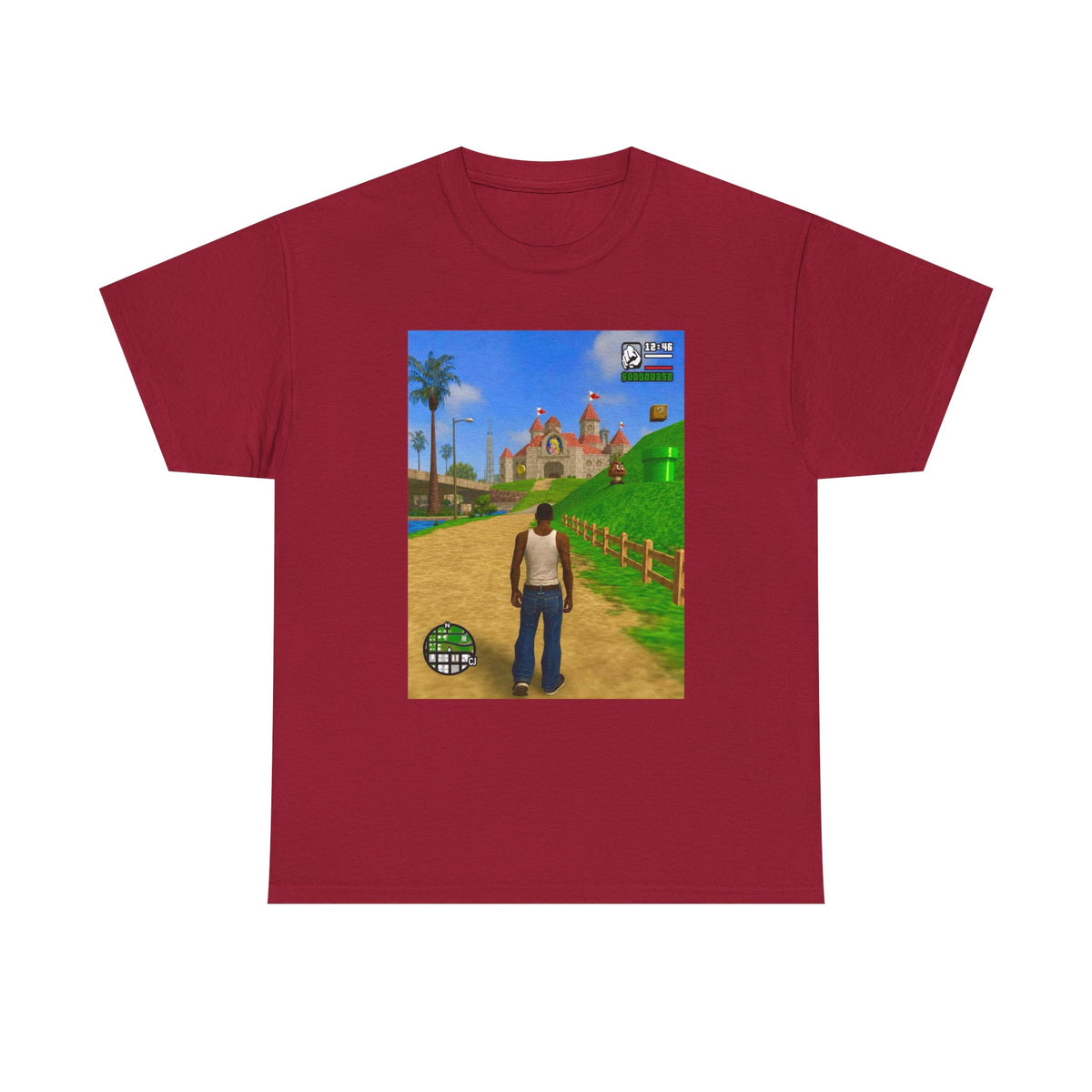 CJ Discovers Mushroom Kingdom Tee