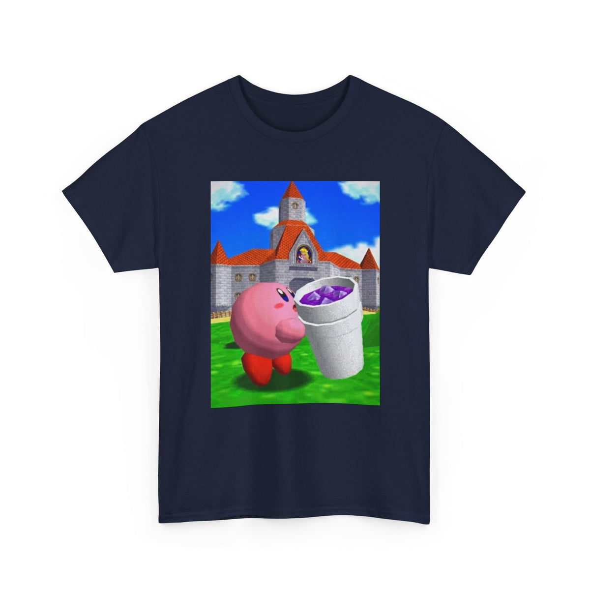 Kirby Sipping Lean At Mushroom Kingdom