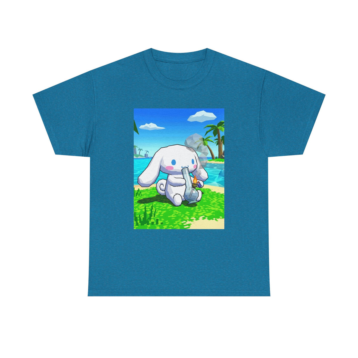Cinnamoroll Chilling With Bong On Island