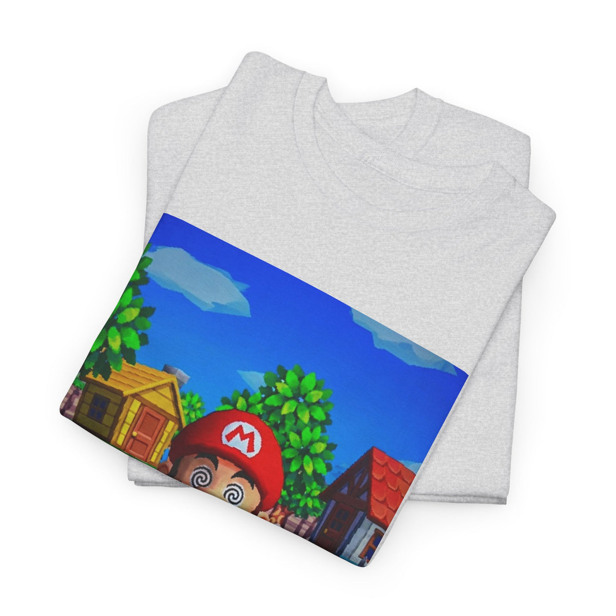 Mushroom-Tripping Mario Flips The Bird Tee