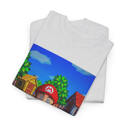 Mushroom-Tripping Mario Flips The Bird Tee