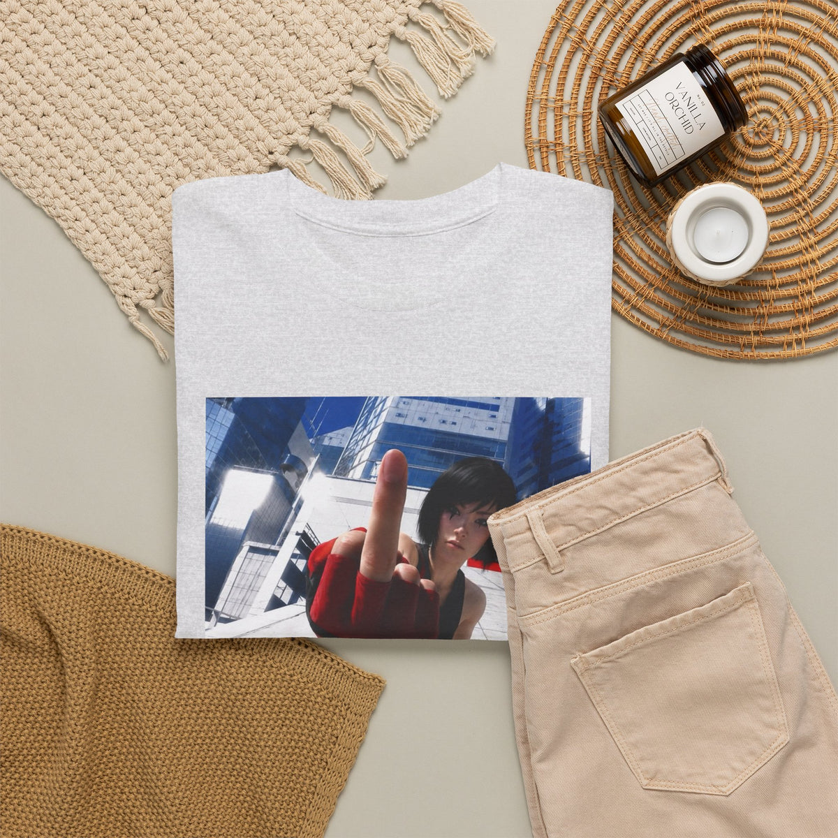 Faith Connors Flipping The Bird Tee