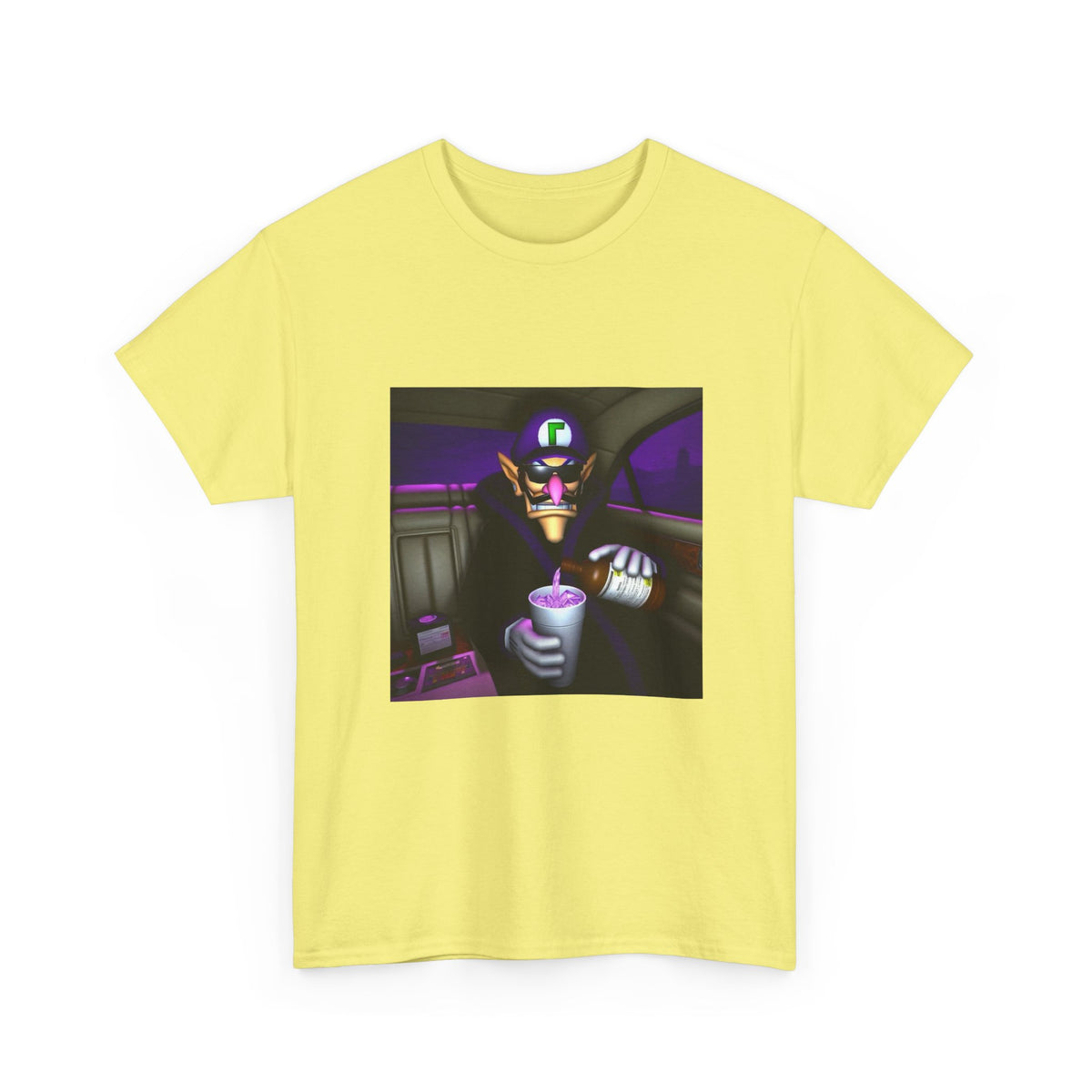 Lean Lord Smirking With Devil Horns Tee