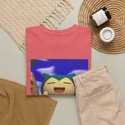 Snorlax Flipping The Bird Tee