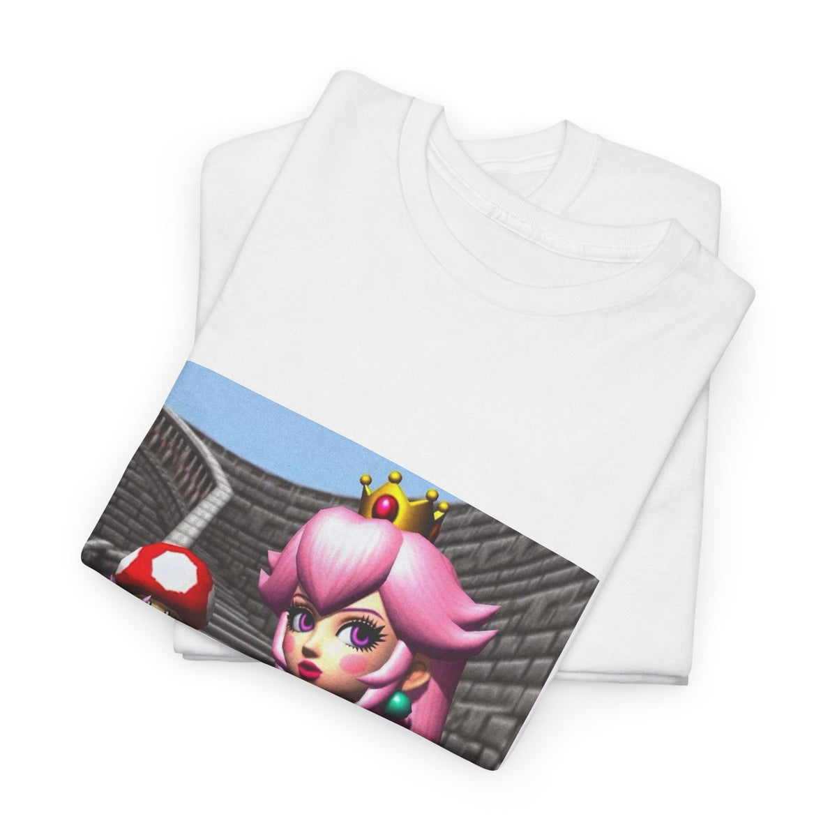 Gothic Princess Peach With Mushroom Tee