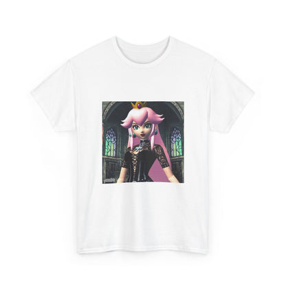 Goth Princess Peach In The Castle Tee