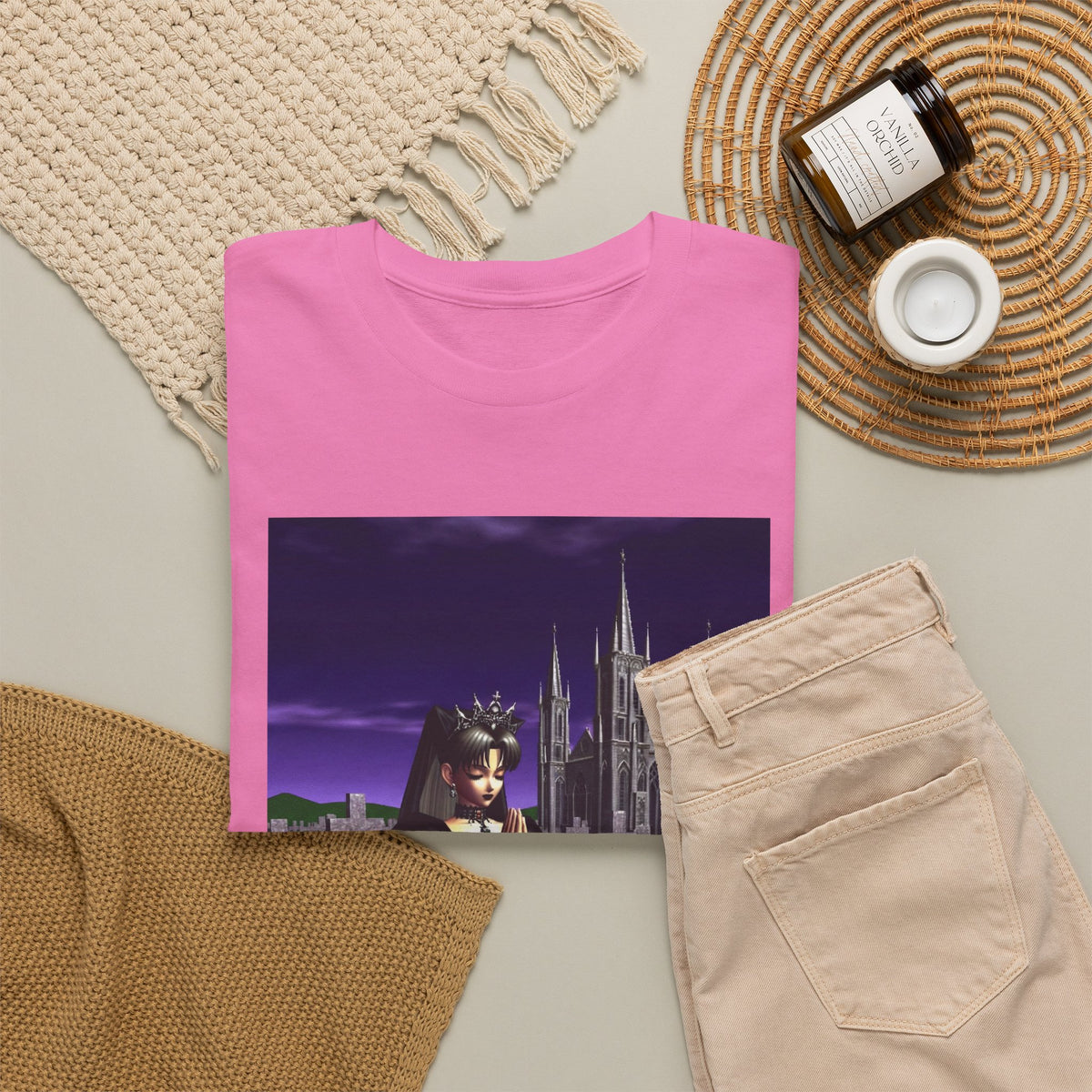 Gothic Girl Meditating In Coffin Tee