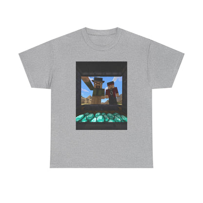Pixelated Duo With Precious Gems