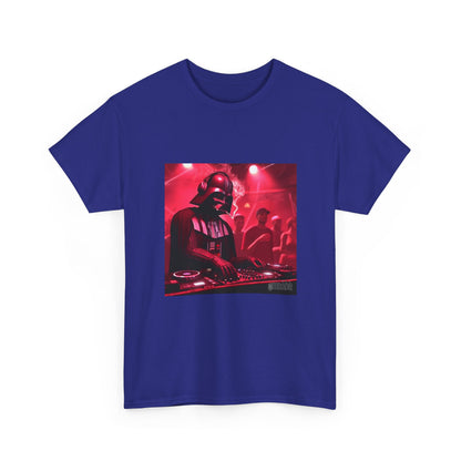 Darth Vader DJ Mixing And Smoking Tee