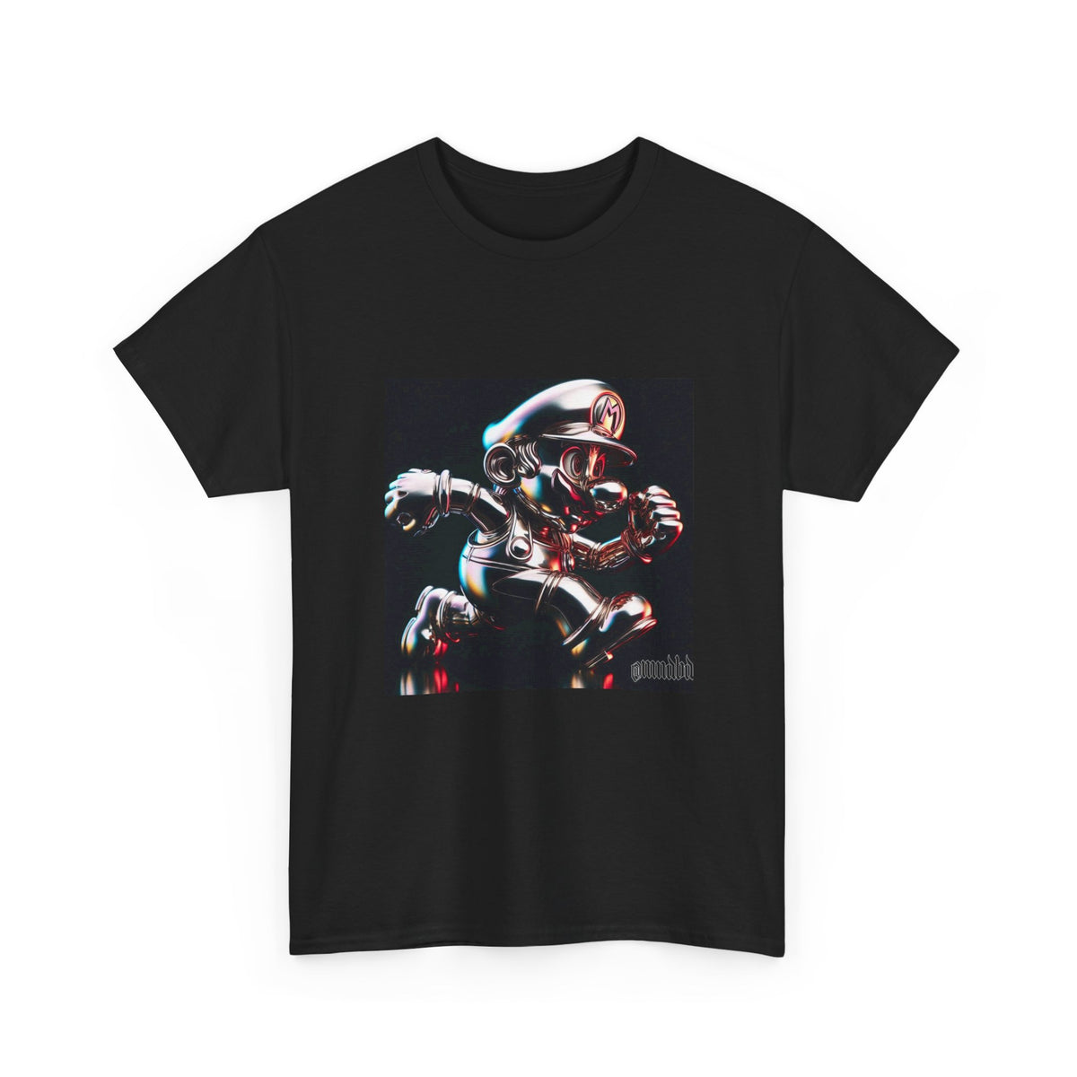 Chrome Plated Mario Running