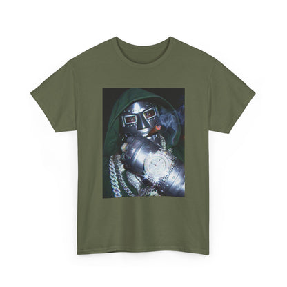 Villainous Rapper Smoking Diamond Bling Tee
