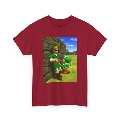 Link and Yoshi Chillin' With Blunts