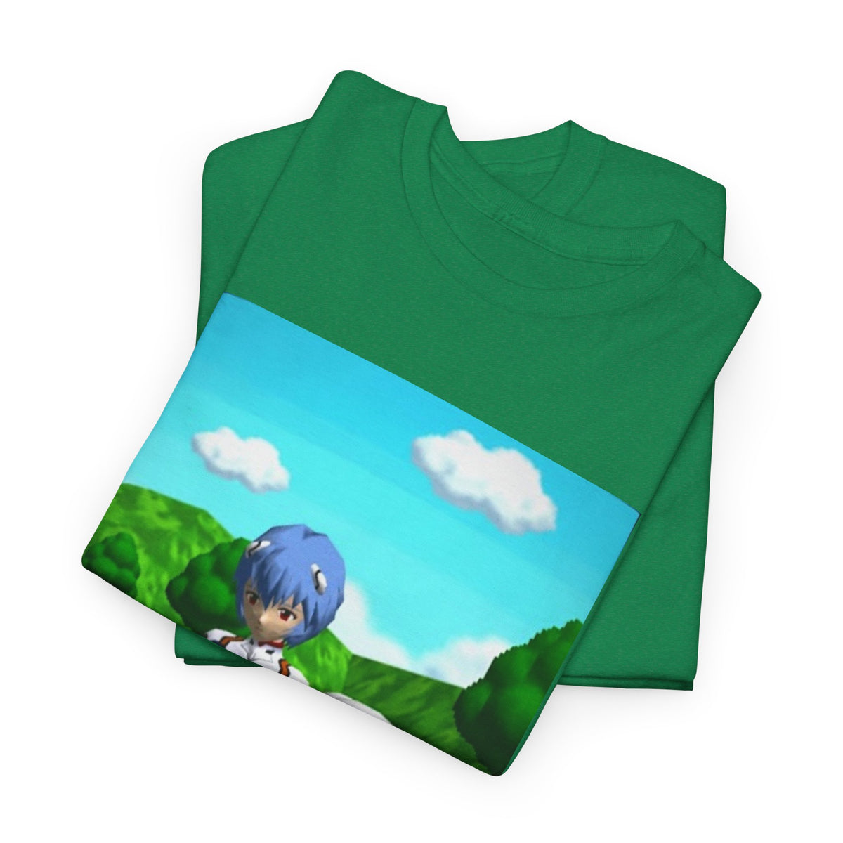Rei Ayanami Gaming with Cinnamoroll Tee