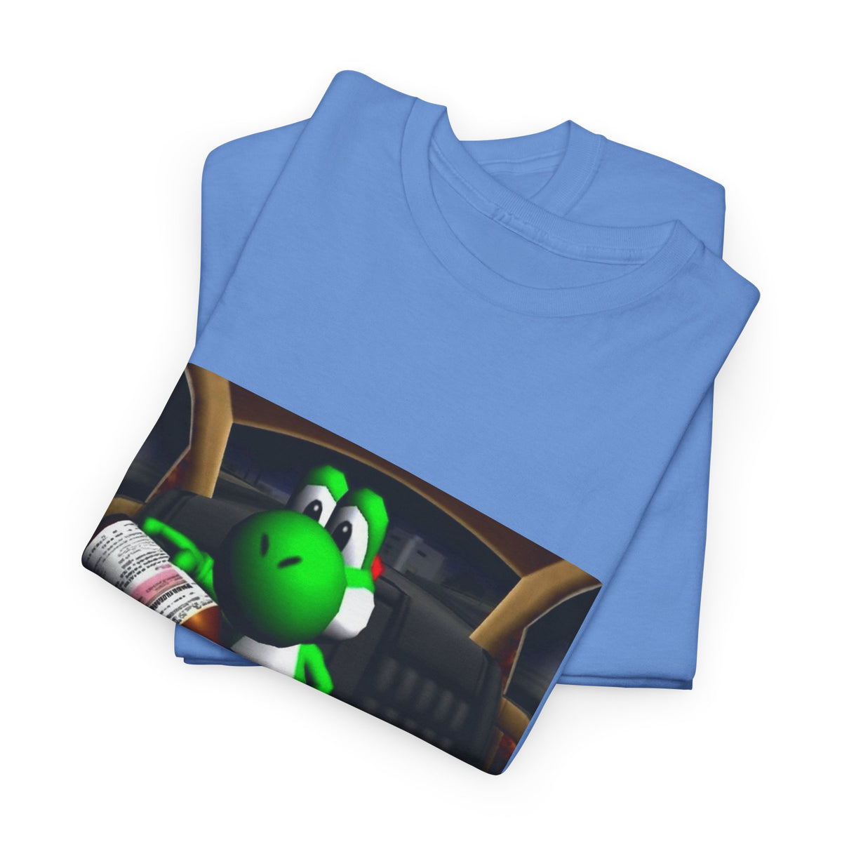 Yoshi Pouring Up Lean In A Car