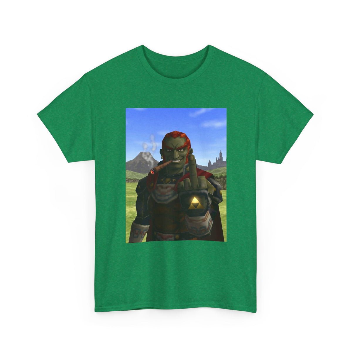 Ganondorf Smoking, Flipping Bird Tee