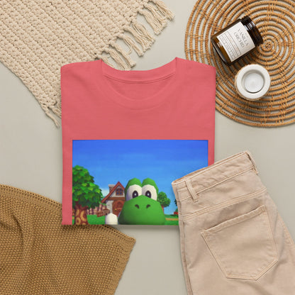 Yoshi Giving The Finger On A Tee