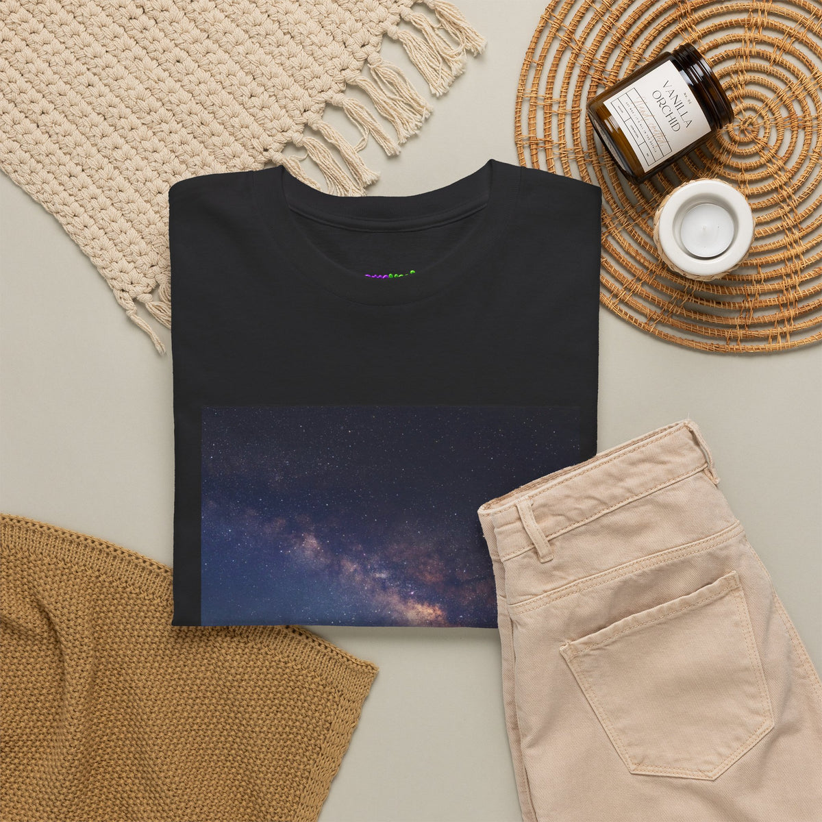 Silhouette Riding Vibration Waves Tee