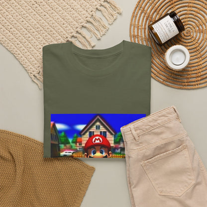 Mario Giving The Finger Tee