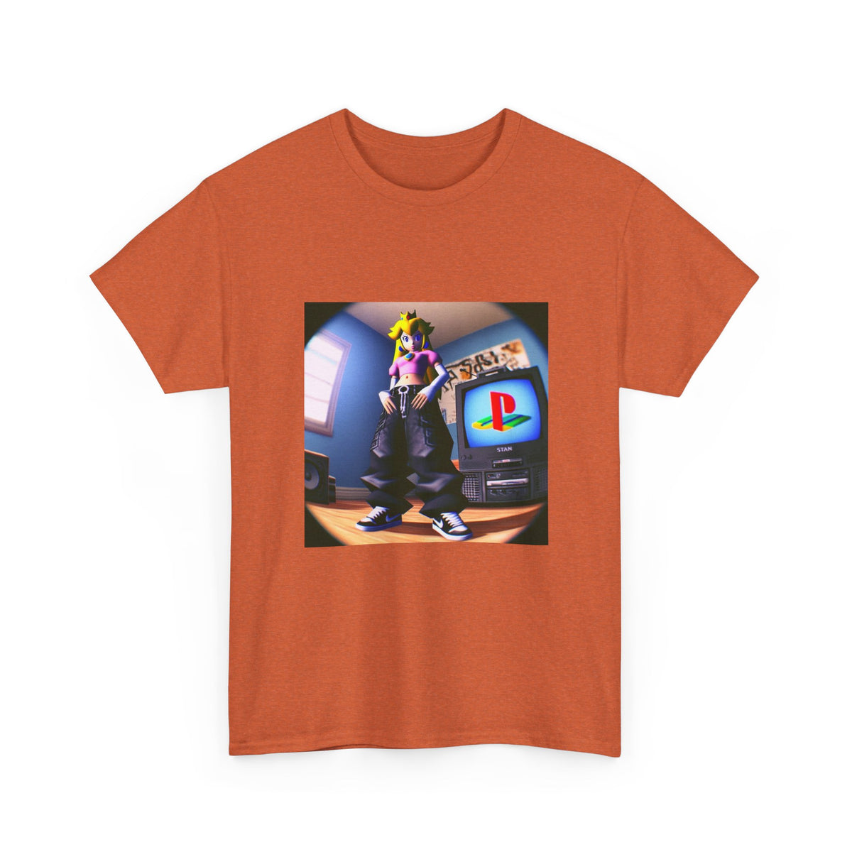 Princess Peach Y2K Drip Tee