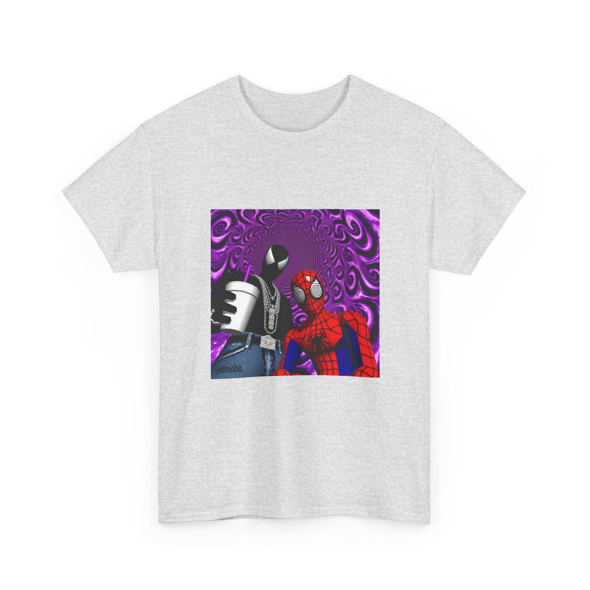 Symbiote & Spider-Man Lean Scene Tee
