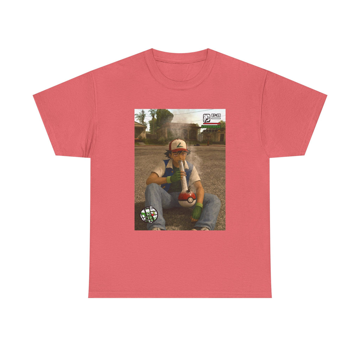 Ash Ketchum Bong Hit Tee