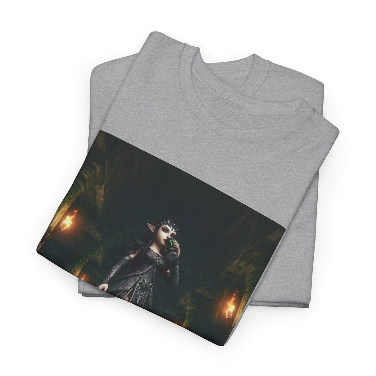 Dark Elf Warrior Energy Boost Tee