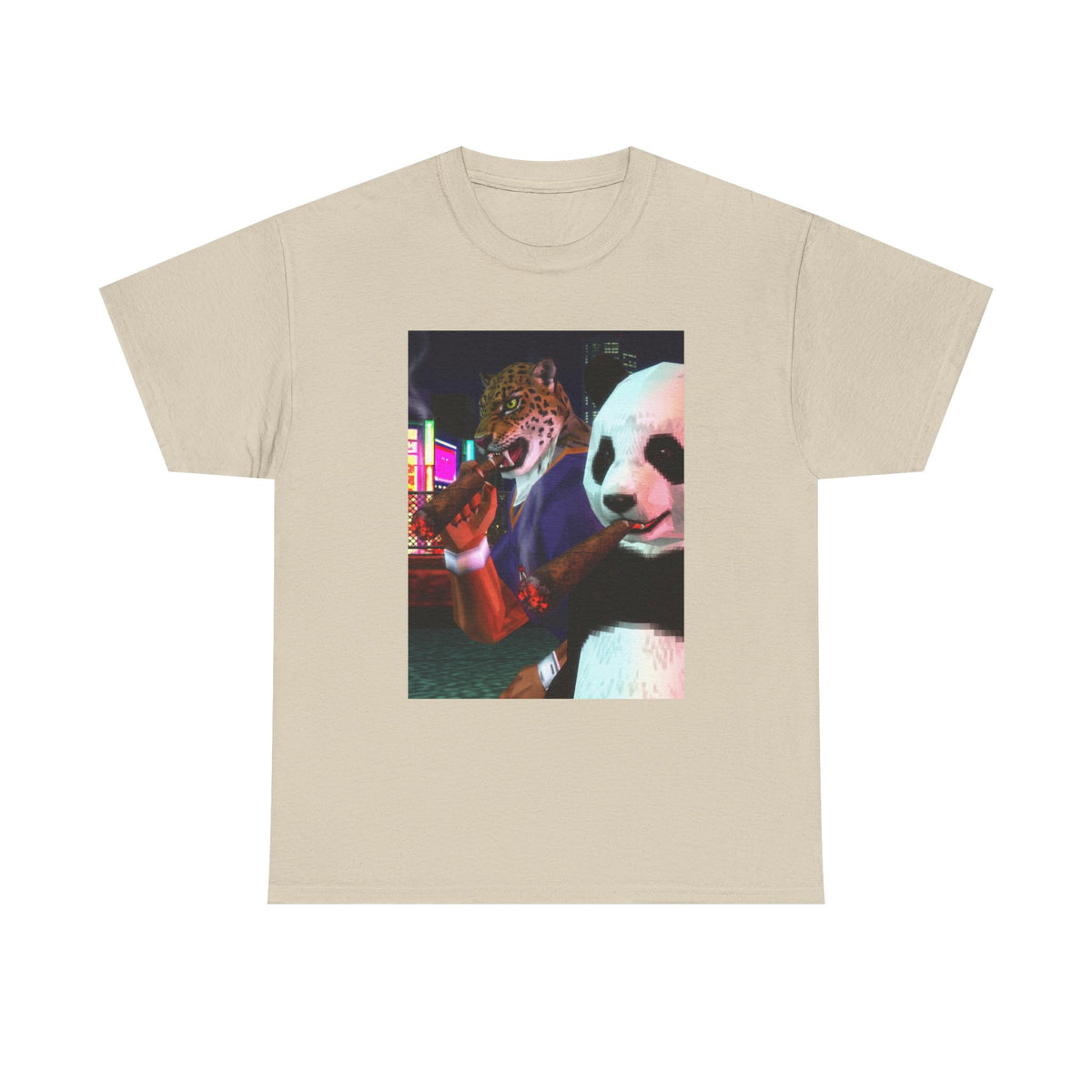 King And Panda Cigar Night Out Tee