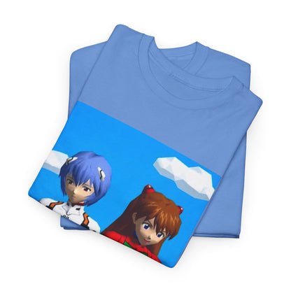Rei And Asuka Gaming On PSPs Tee