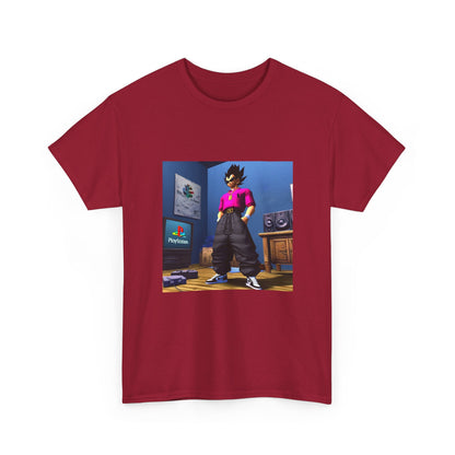 Y2K Vegeta Chilling With PlayStation Tee