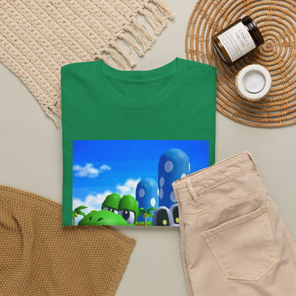 Yoshi and Dry Bones Flipping The Bird Tee (Design 4)