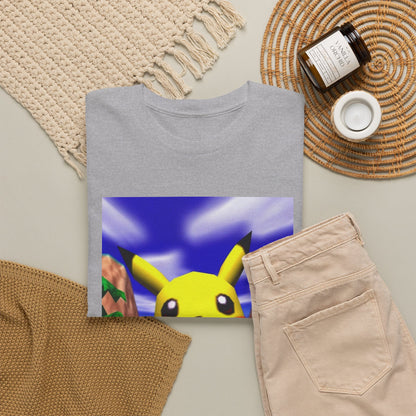 Pikachu Giving The Finger On An N64 Island