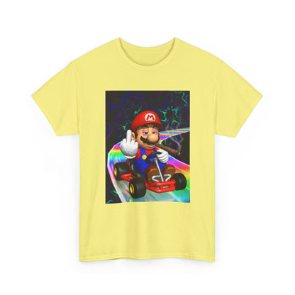 High Mario Karting On Rainbow Road