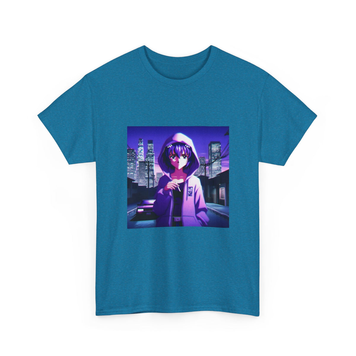 Rei Ayanami Riding GTA San Andreas Tee