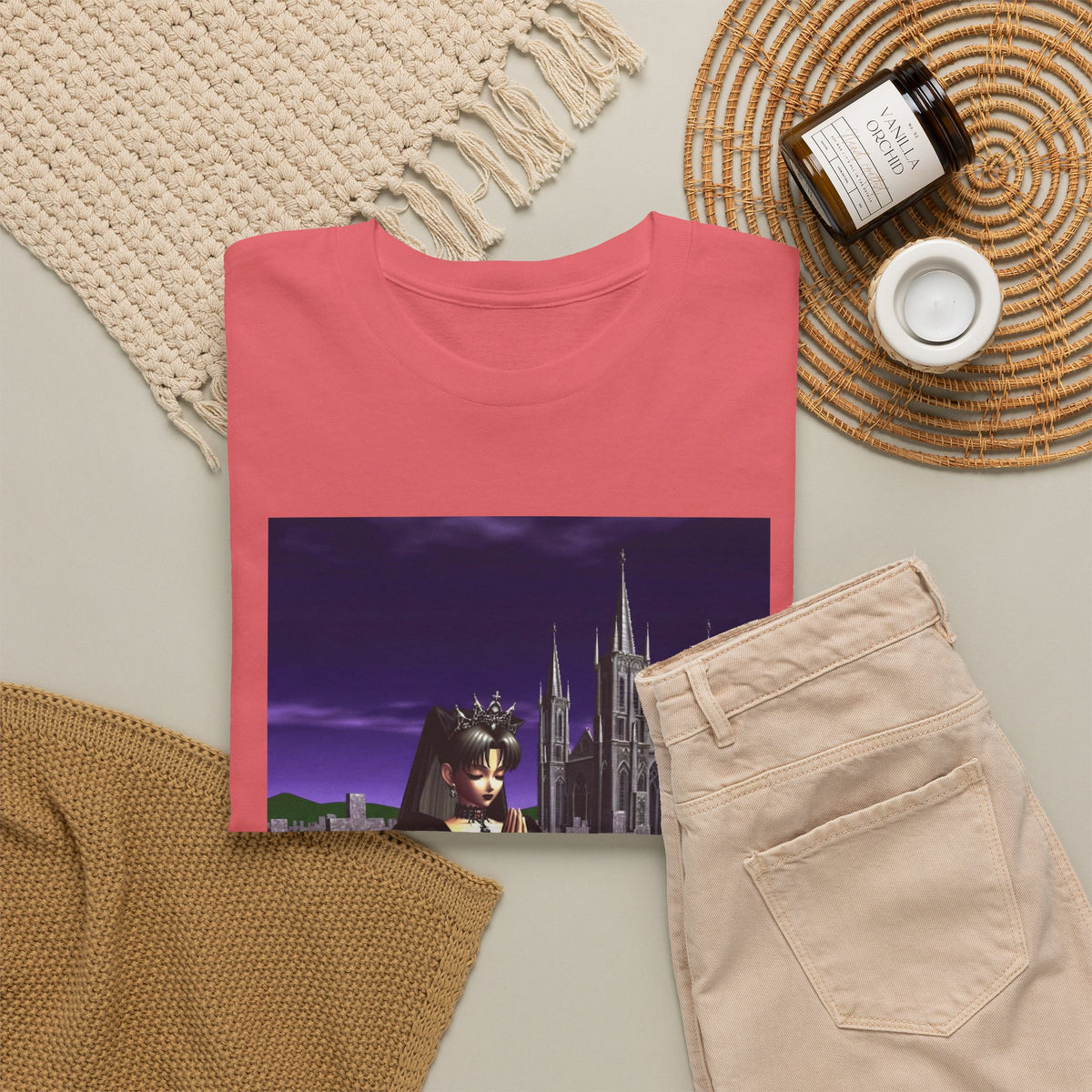 Gothic Girl Meditating In Coffin Tee