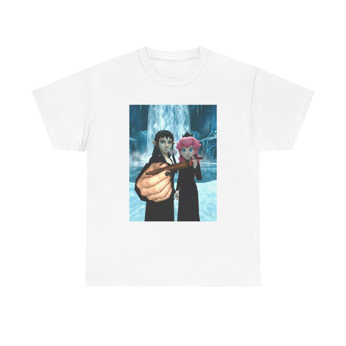 Gothic Elf and Princess Blunts on Ice Tee