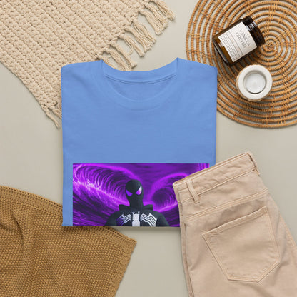 Black Spider-Man Chilling with Lean in Purple Haze