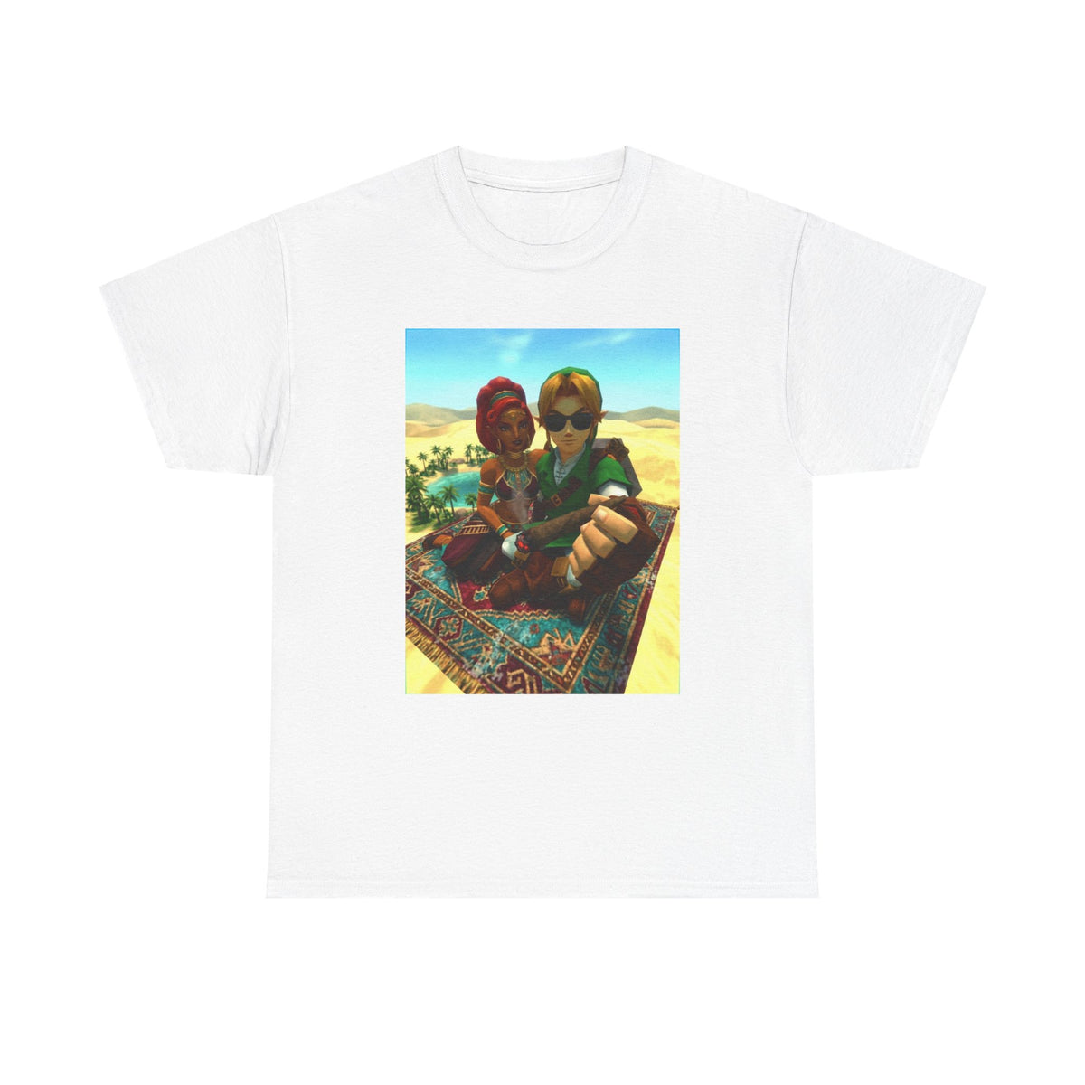 Link And Nabooru Chillin' Desert Oasis Tee