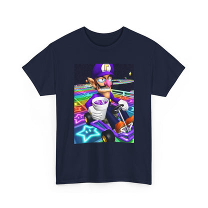 Waluigi Sipping Lean On Rainbow Road Tee (Design 4)
