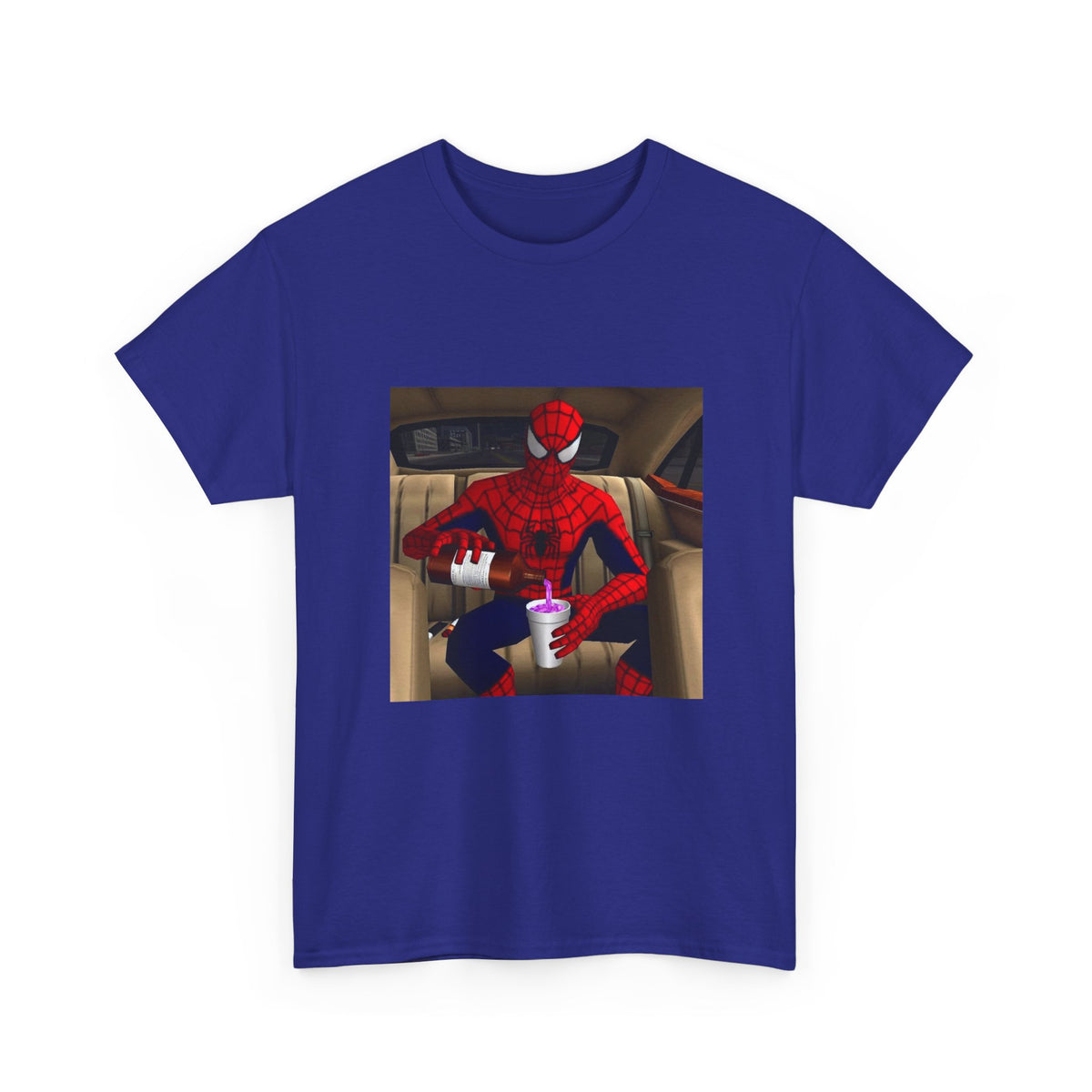 Spider-Hero Sipping Purple Drank Tee