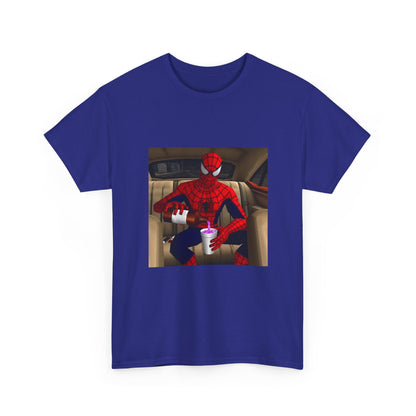 Spider-Hero Sipping Purple Drank Tee