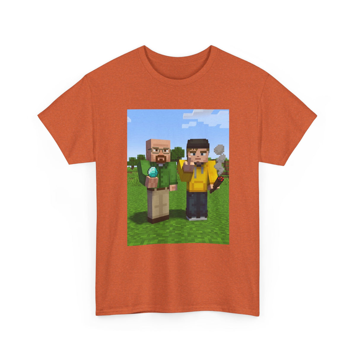 Pixelated Chemists With Blue Crystal And Joint