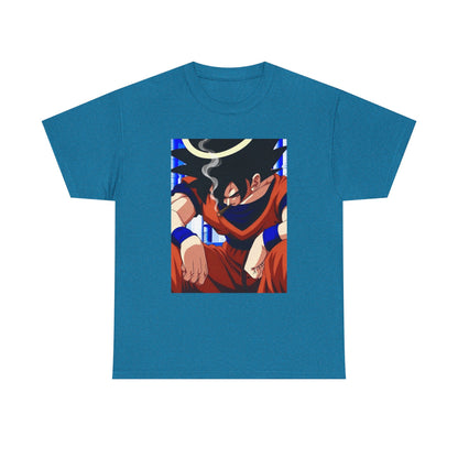 Goku Chilling With A Halo Blazin' Tee