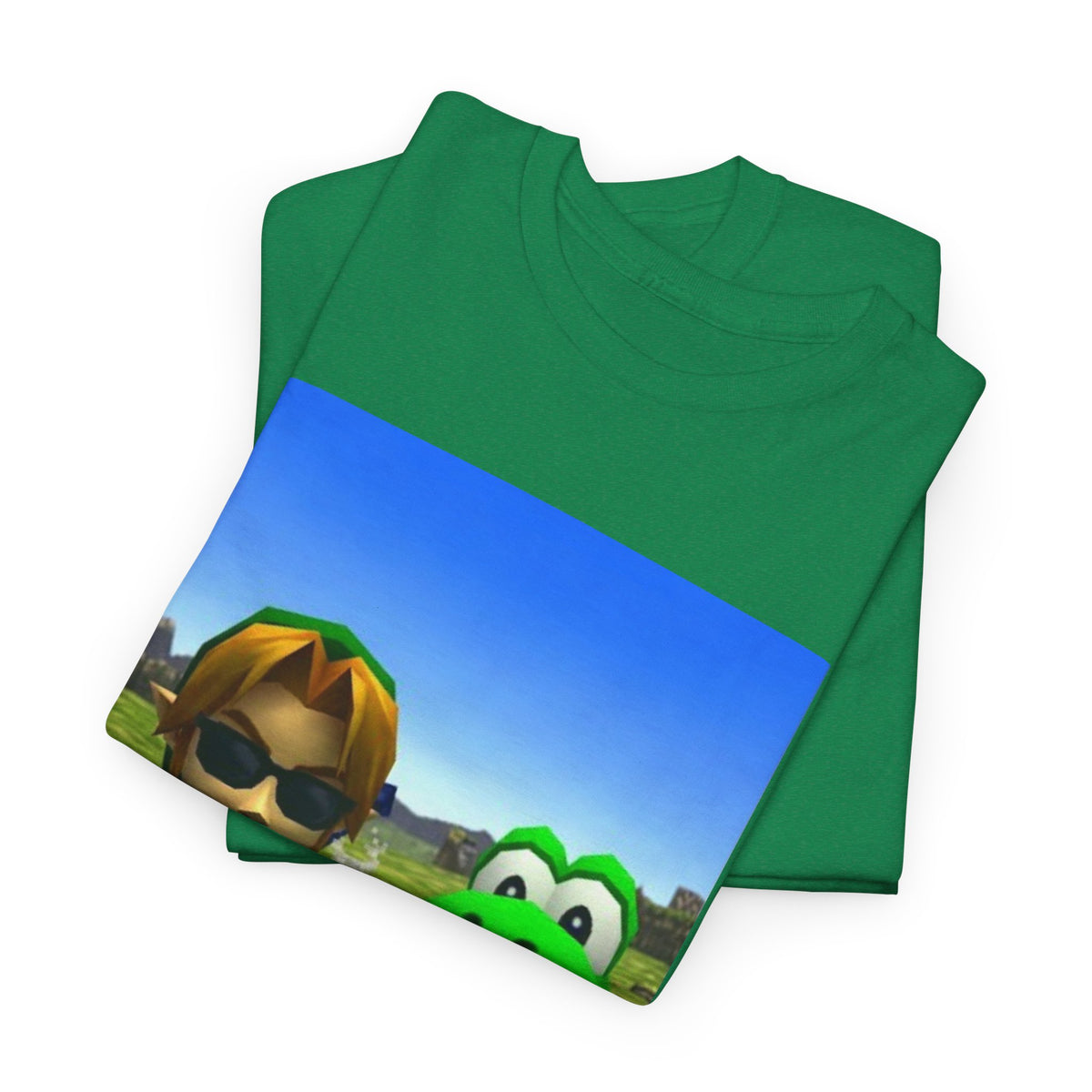 Link And Yoshi Smoking Giving The Finger