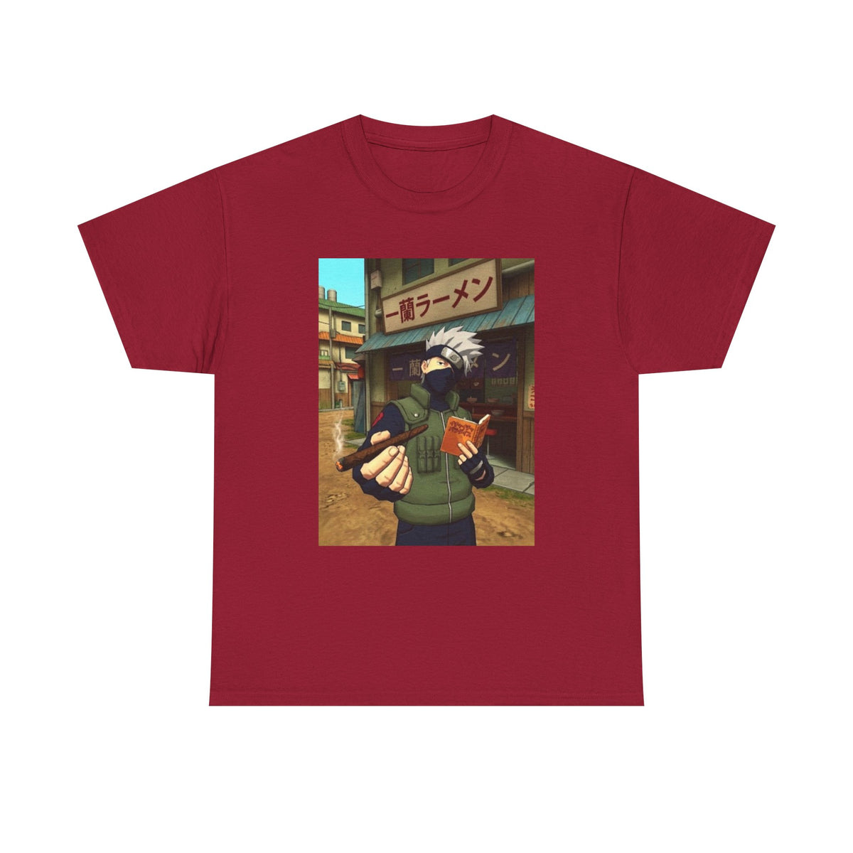 Kakashi Chillin' With A Blunt Tee (Design 5)