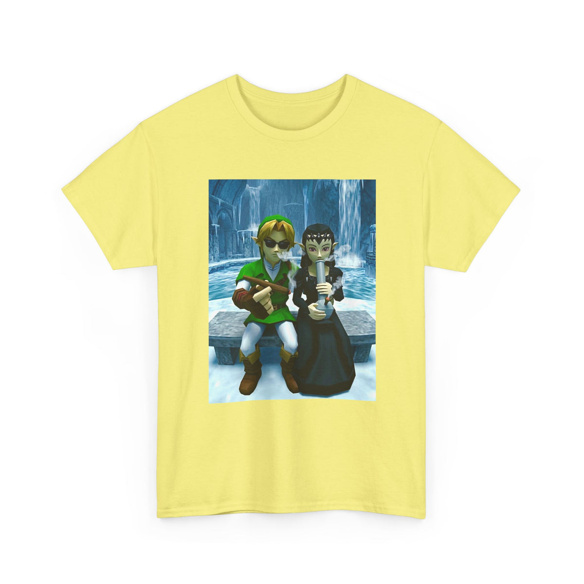 Link and Dark Linka Chillin' in Ice Palace