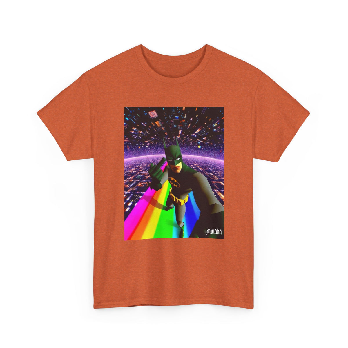 Batman Flips Off Reality On Psychedelic Tee