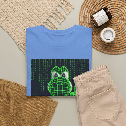 Matrix Yoshi Flipping The Bird Tee
