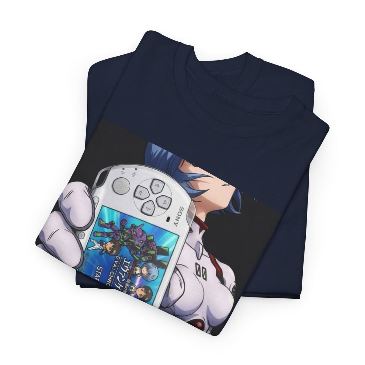 Rei Ayanami Showing Off PSP