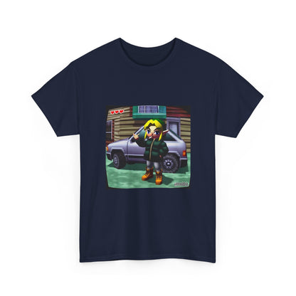 Link Smoking And Flipping The Bird Tee