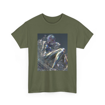 Liquid Chrome Flowing Tee